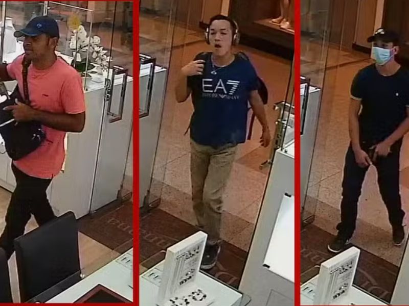 Criminosos usam crianças como escudo para tentar evitar prisão após roubo a joalheria em Manaus