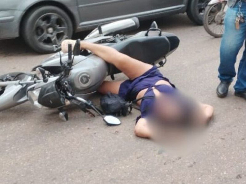 VÍDEO! Mulher é morta a tiros por homem vestido de mototaxista em Coari, no AM